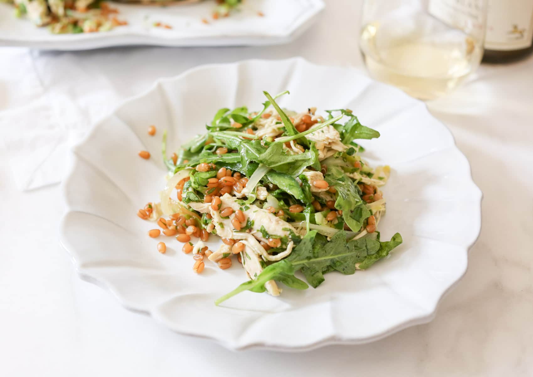 Chicken-and-Wheat-Berry-Salad-with-Shaved-Brussels-Sprouts-and-Arugula-7