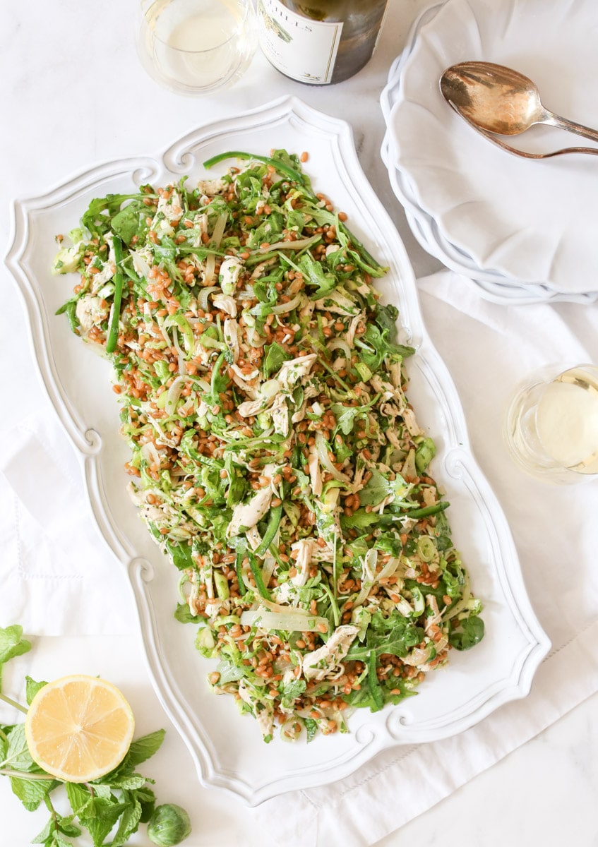 Chicken-and-Wheat-Berry-Salad-with-Shaved-Brussels-Sprouts-and-Arugula-8