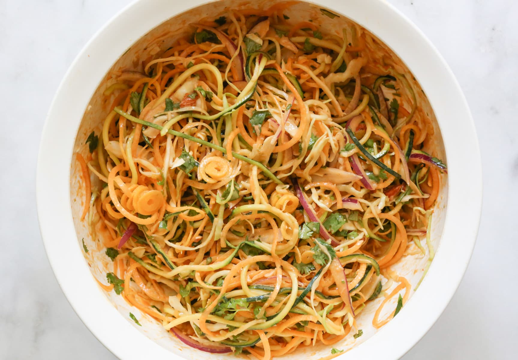 raw-zucchini-noodle-salad-with-spicy-almond-dressing-step-3