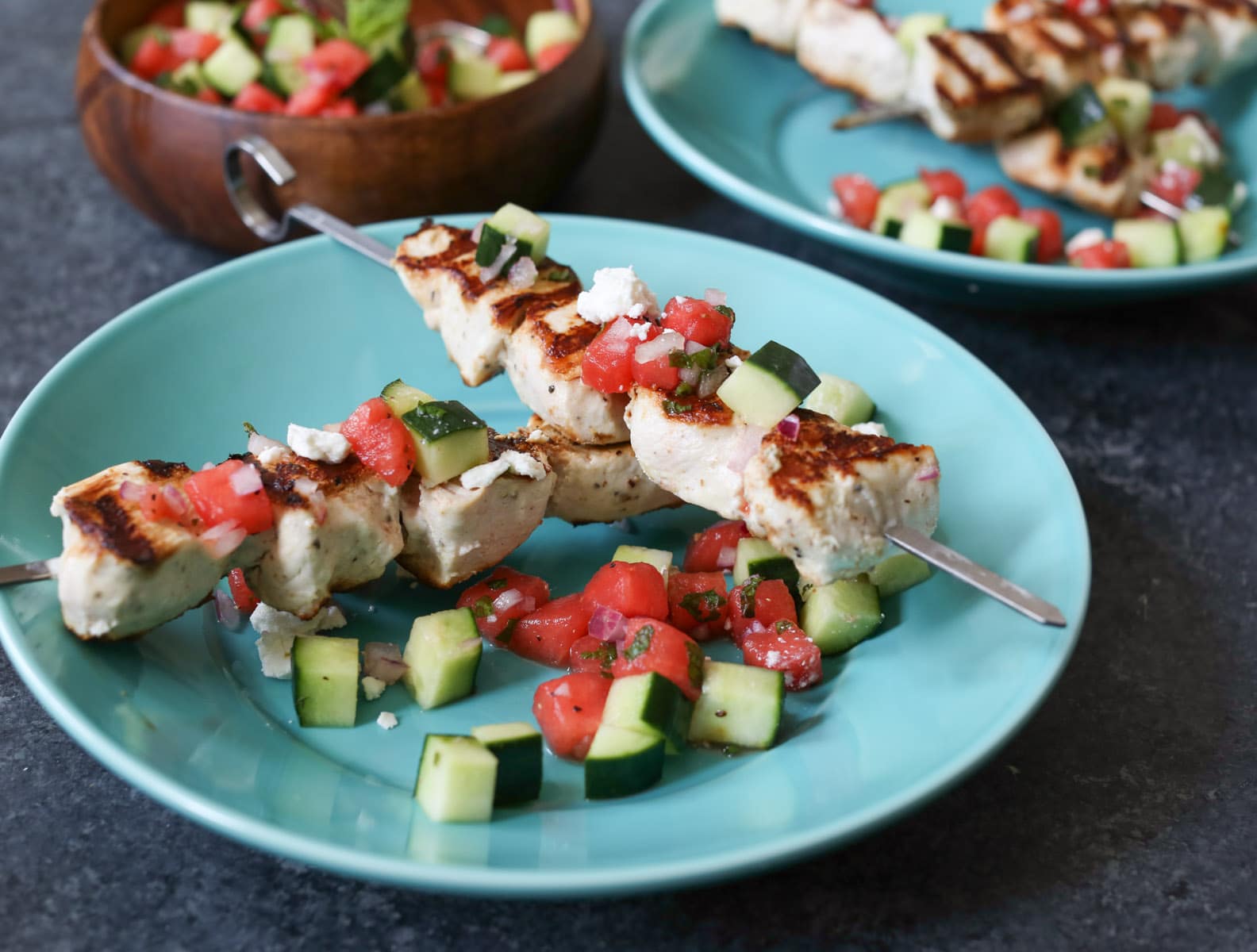 Grilled-Chicken-Skewers-with-Watermelon-Cucumber-Salsa-and-Feta-5