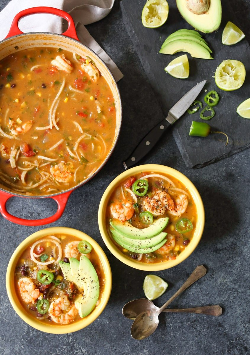 spicy-jicama-tortilla-soup-with-shrimp