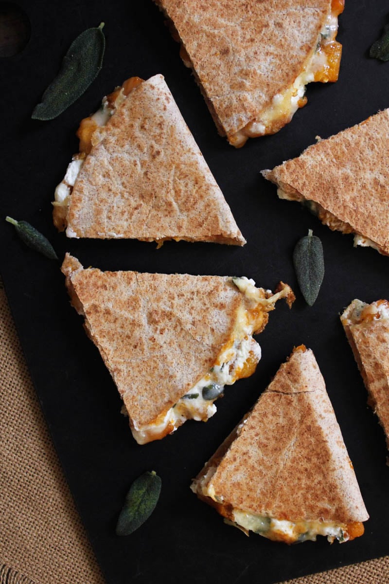 roasted-butternut-squash-quesadillas-with-goat-cheese-and-crispy-sage-5