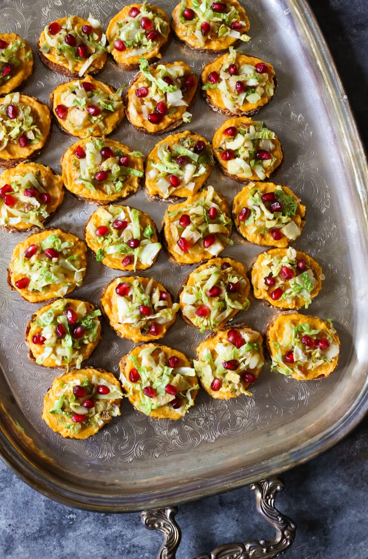 butternut-squash-crostini-wtih-brussels-sprouts-and-pomegranate-2