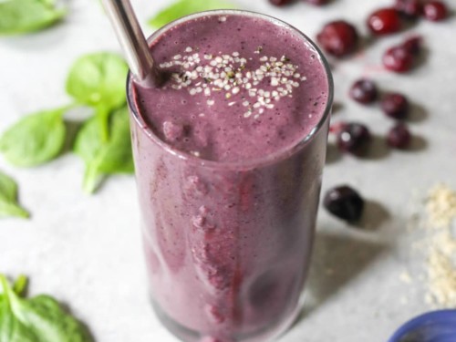 cherry smoothie recipe without banana