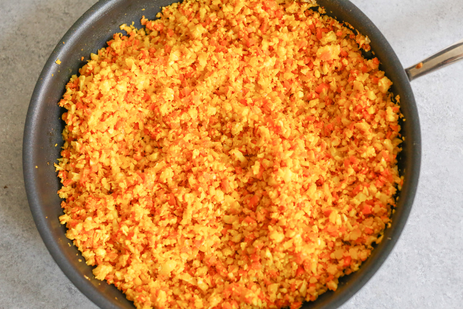 cauliflower-carrot golden rice