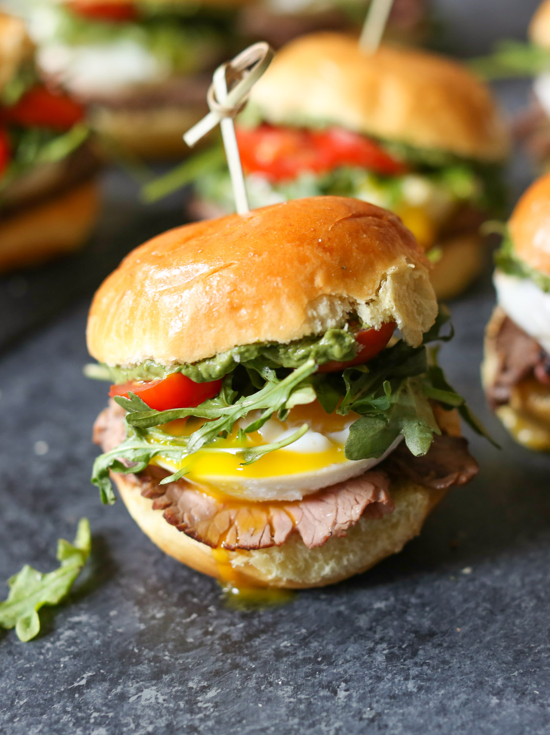 Flank Steak Sliders, Recipe