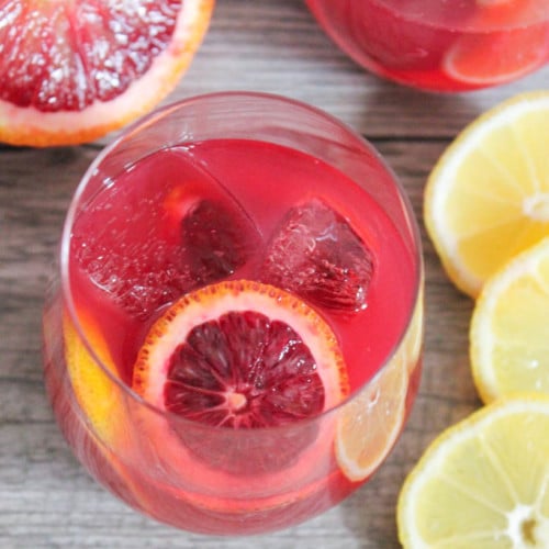 Cocktails And Confessions Episode 4: Blood Orange Champagne Punch 