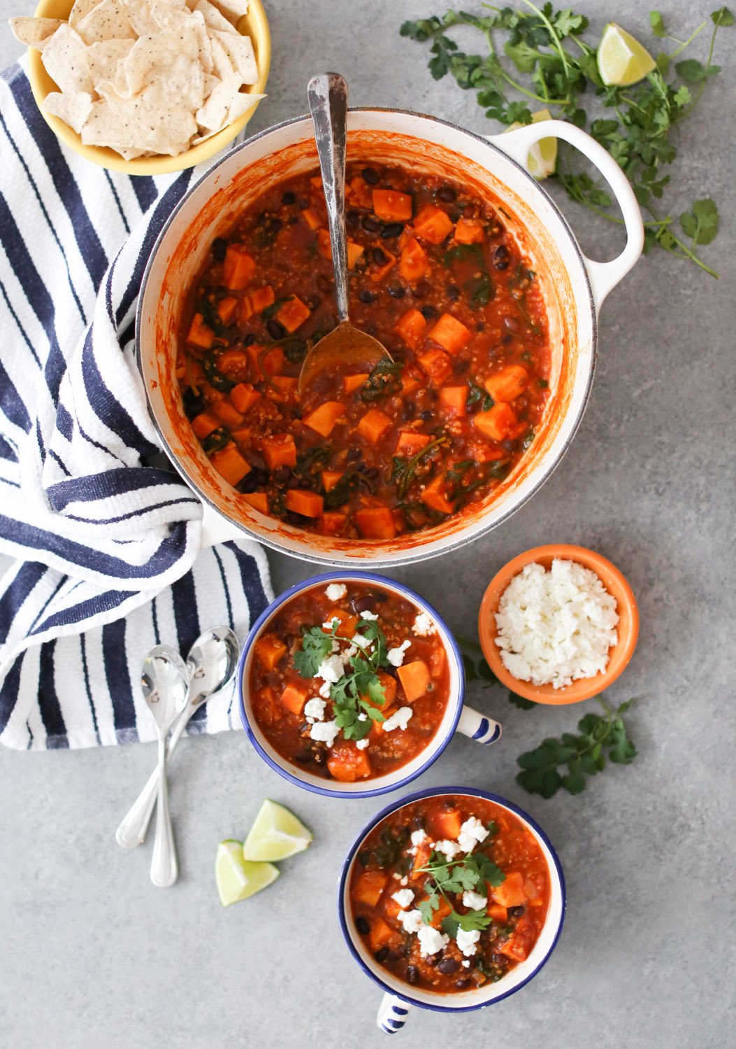 Mexican Sweet Potato and Black Bean Stew