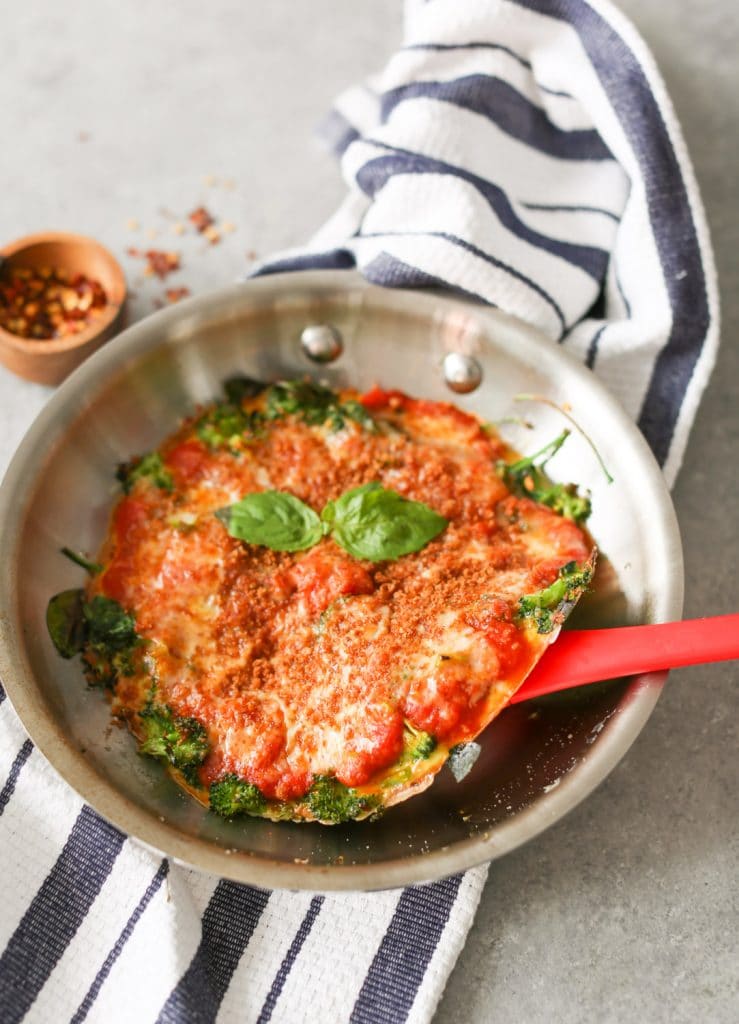 Healthy Pantry Recipes- Broccoli Parm Frittata