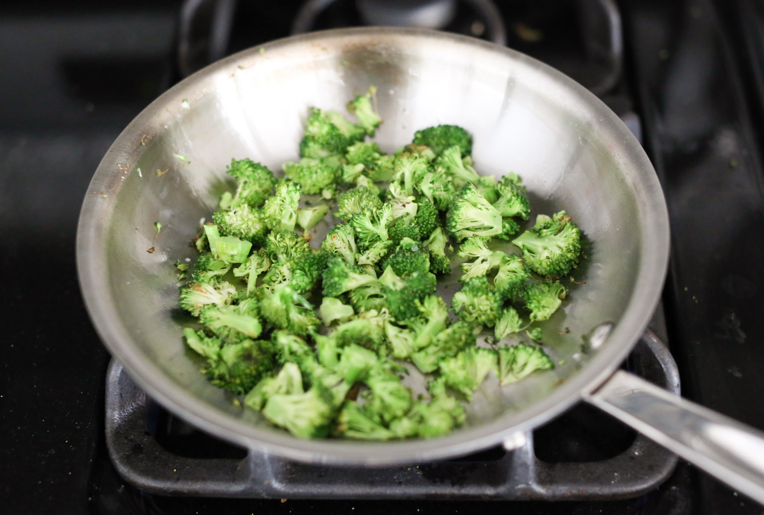 Personal Broccoli Parm Frittata