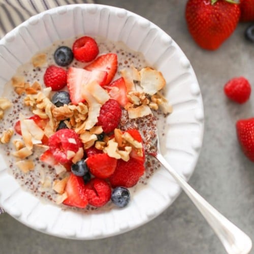 Coco-Berry Quinoa Bowls - Domesticate ME