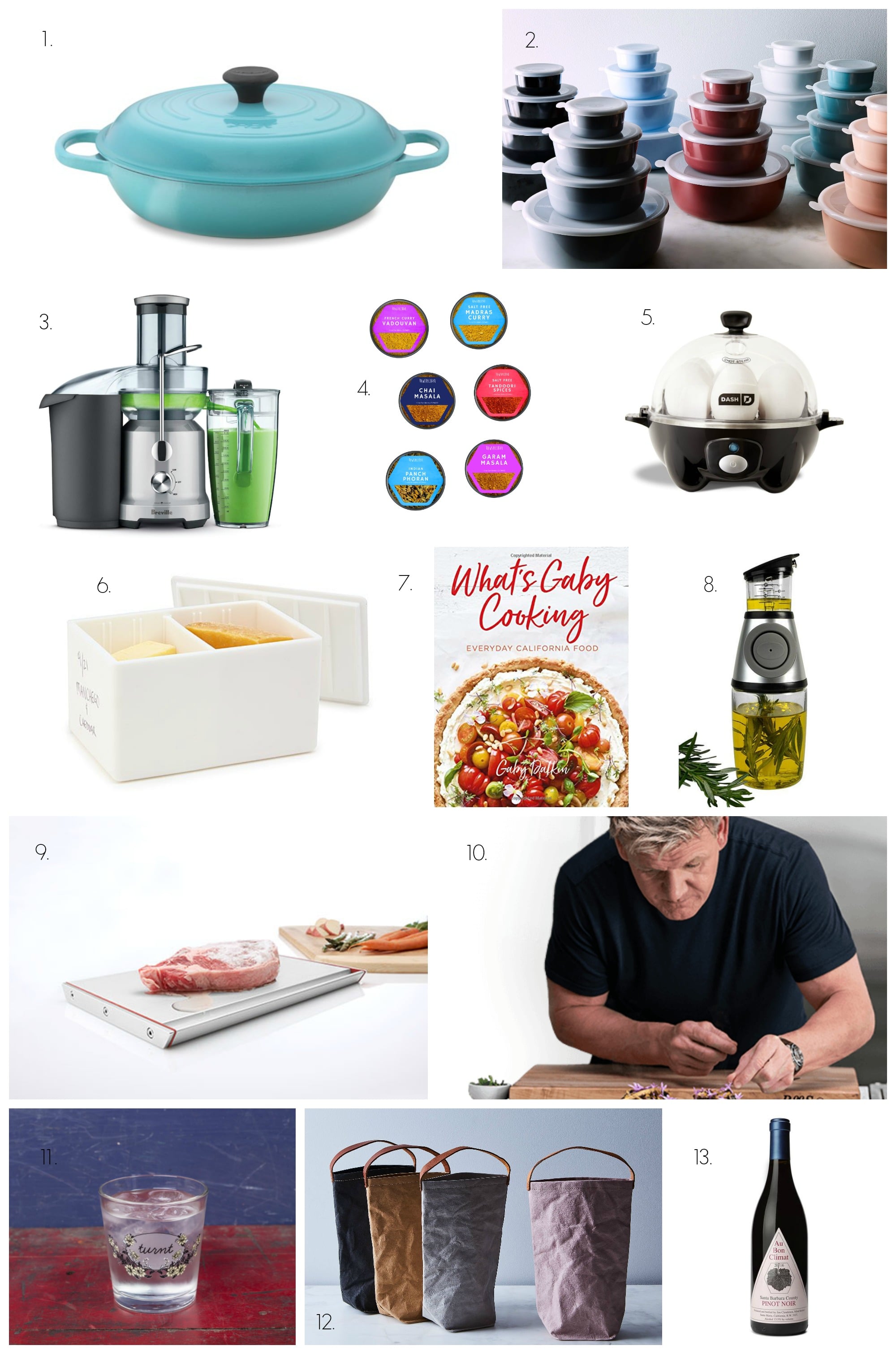 holiday gift guide for chefs and foodies