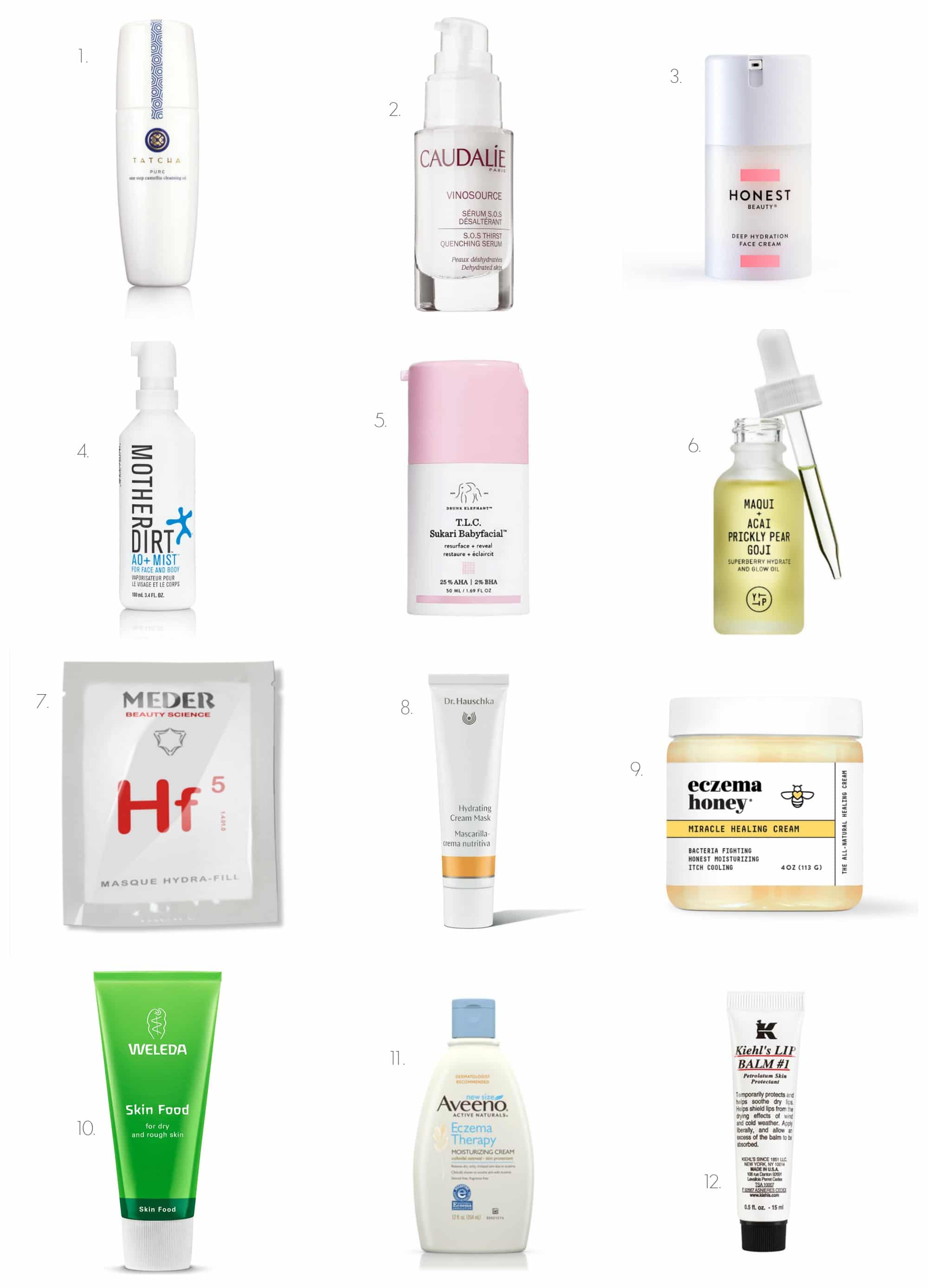 Winter Skincare Products