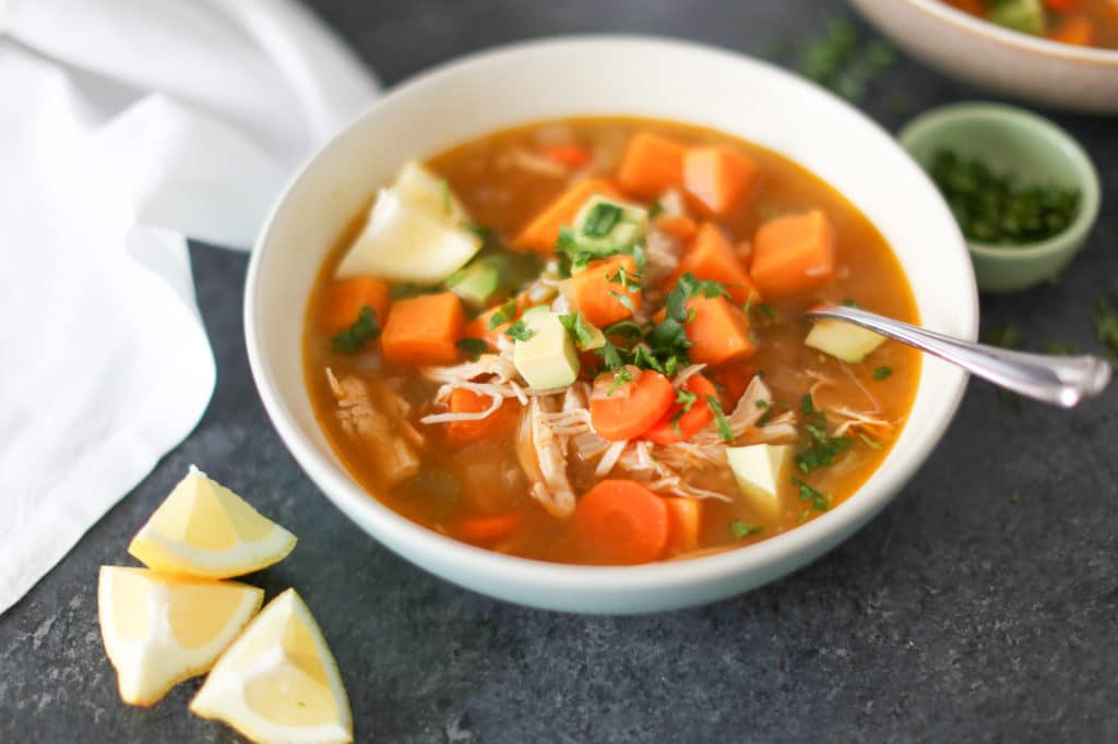 Easy Chicken Soup - Domesticate ME