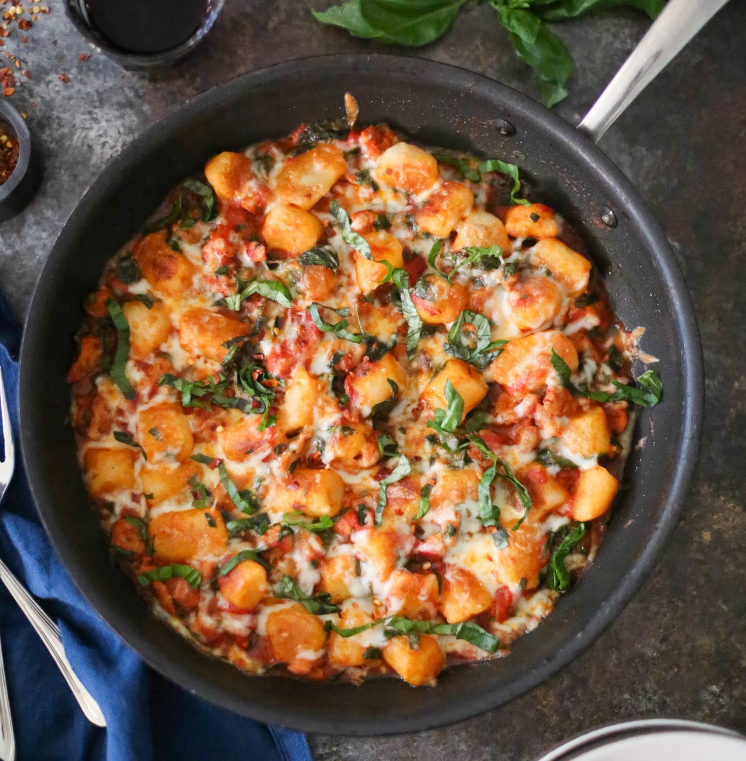 Recipe: Gnocchi Skillet with Chicken Sausage & Tomatoes